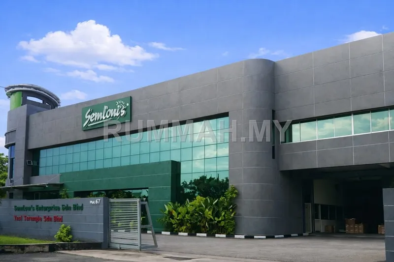 Premium Detached factory for rent at  Bukit Minyak, Penang