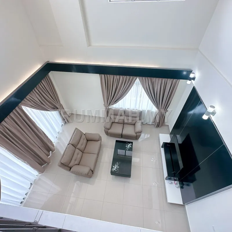 4-bedroom condo in Bandar Seri Alam, Johor for sale — Fully Furnished Duplex 1,930 sqft, Amansari Seri Alam