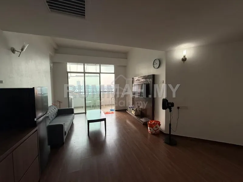 1-bedroom condo in Bandar Baru Seri Alam, Masai, Johor for sale — Fully Furnished 1 Bedroom Apartment with Balcony, Anjung Seri Residence