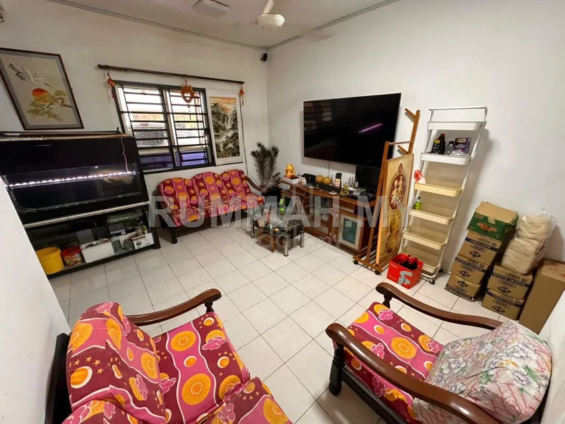 4-bedroom condo in Taman Seri Setanggi, Johor Bahru, Johor for sale — Ground Floor 4 Bedroom Flat 850 sqft, Taman Seri Setanggi JB