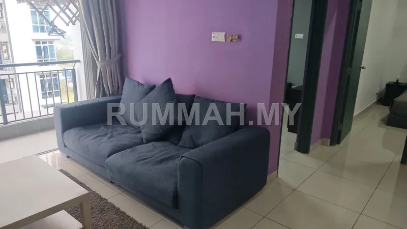 Fully Furnished 2 Bedroom Apartment 830 sqft, D Ambience Permas Jaya