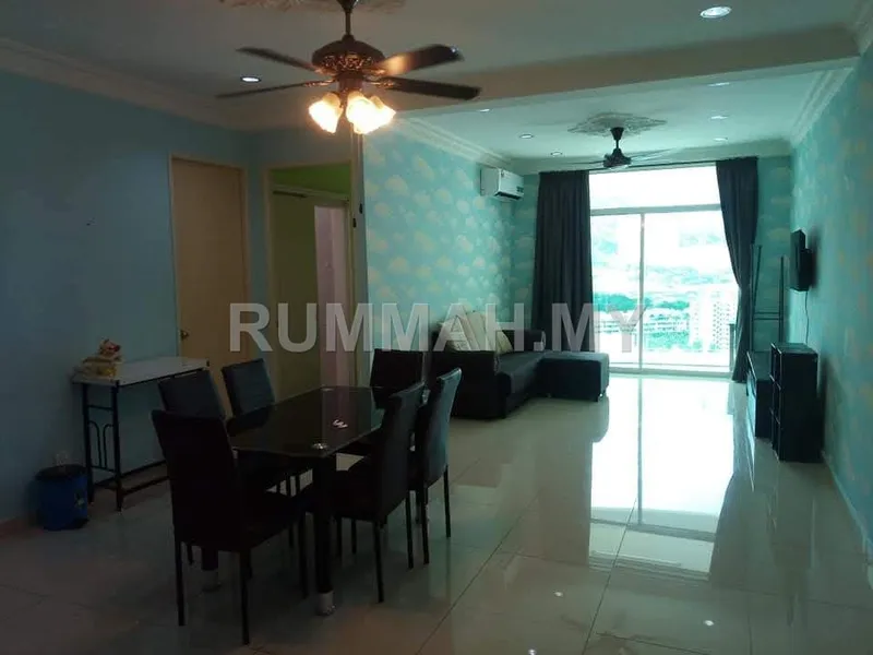 The Oasis Pool View Fully Reno Furnish Extend USM Gelugor 1100sf
