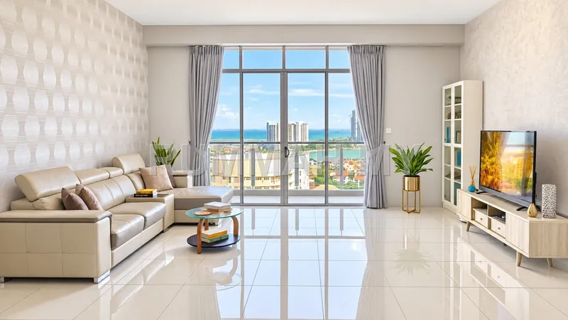 City Residence@ Tanjung Tokong Fully Furnished 3 Bedrooms For Rent