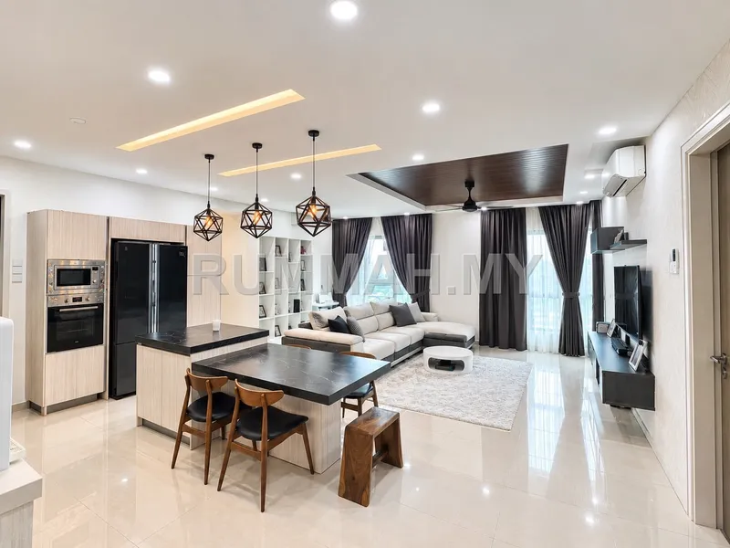 Raffel Tower @ Gelugor Luxury Condominium 3 Bedrooms For Rent