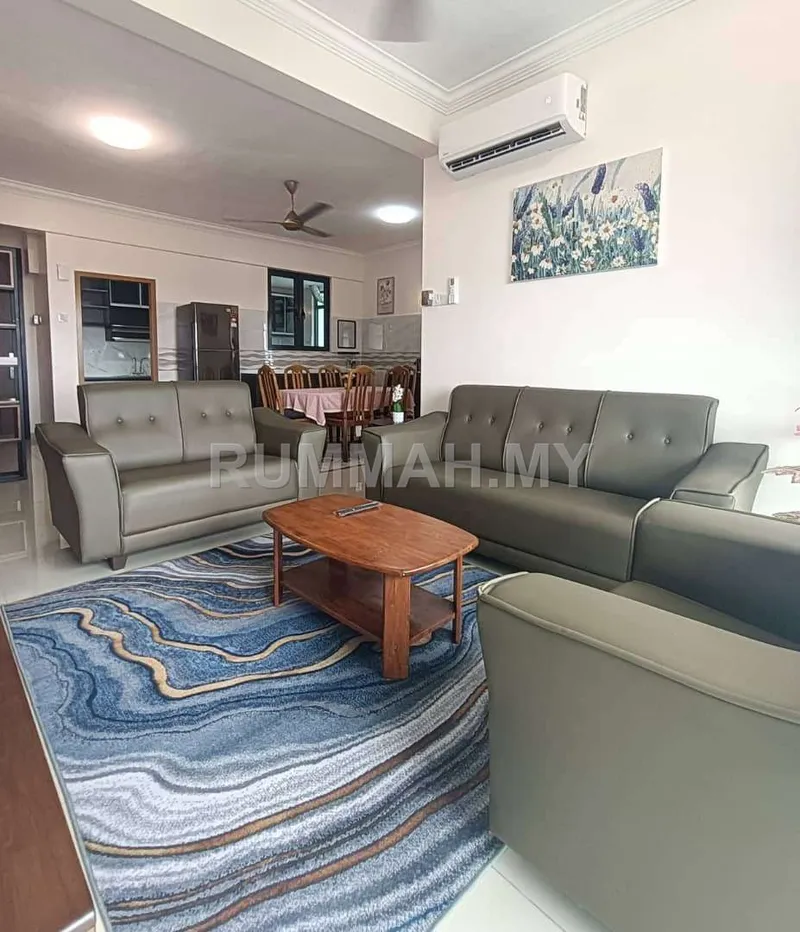 Golden Triangle 2 @ Relau | Corner Unit|1238sft| Fully Furnished | 2cp