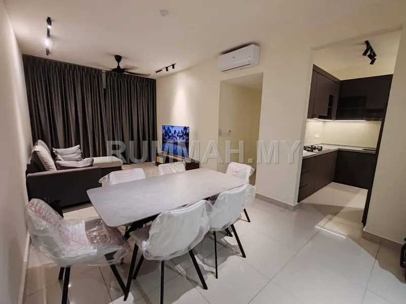 Condo for Rent @ GEM Residences, Perai | Fully Furnished