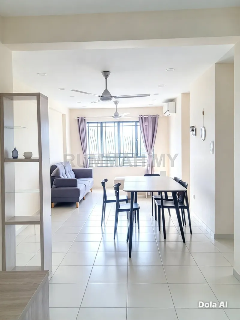 Apartment for Rent @ Pangsapuri Suria 1 Batu Kawan, Batu Kawan | Freehold