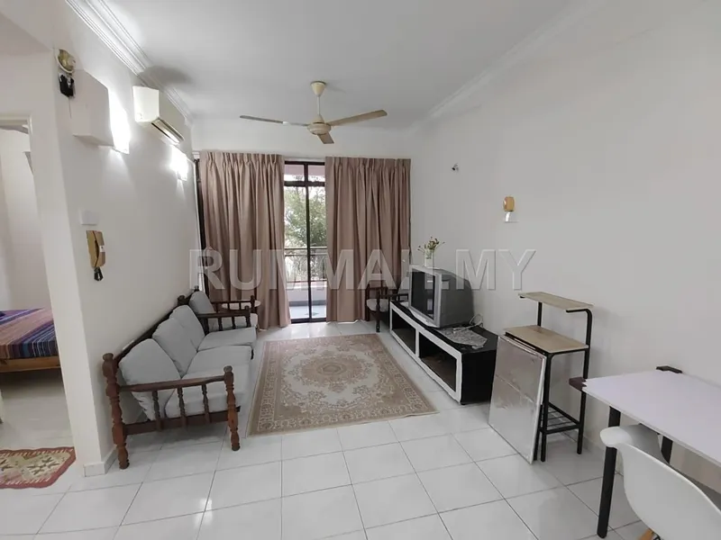 Condo for Rent @ E-Park Condominium, Gelugor | Fully Furnished | Corner Unit | Low Floor | Nearby USM