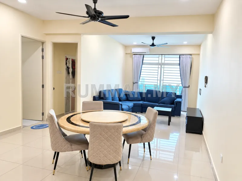 The Oasis @ Gelugor Fully Furnished 3 Bedrooms For Rent with Direct Seaview