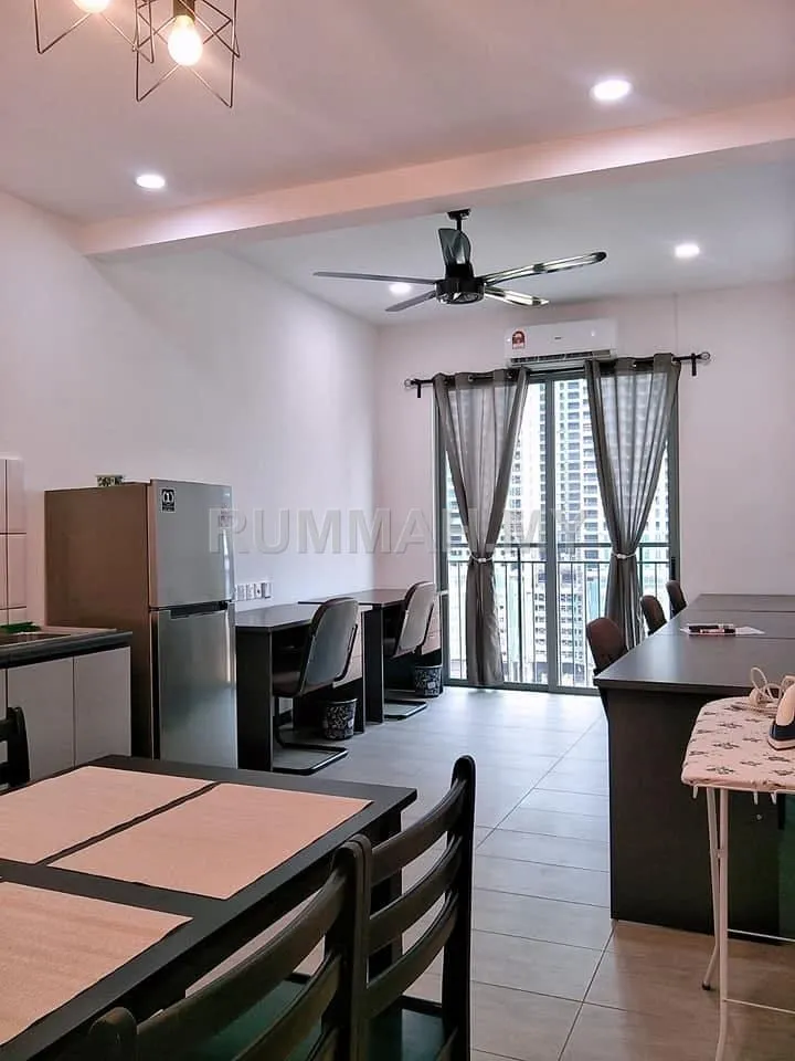 RM1699 Fully Furnished Dual Key Corner Unit Sensasi Batu Kawan For Rent