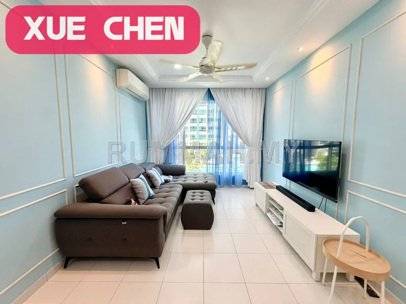3-bedroom condo for rent in Tanjung Tokong, Penang