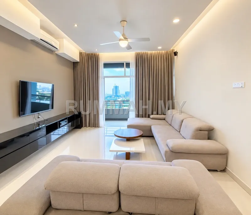 Fettes Residence Tanjung Tokong Luxury Residence 3+2 Bedrooms For Rent