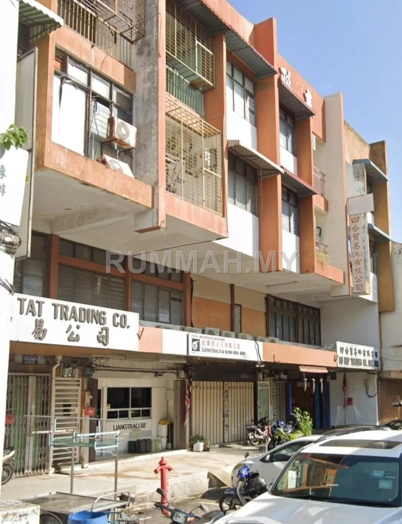 Shop House Ground Floor Bu1500sf Pintal Tali Rope Walk Carnarvon Campbell Komtar Georgetown