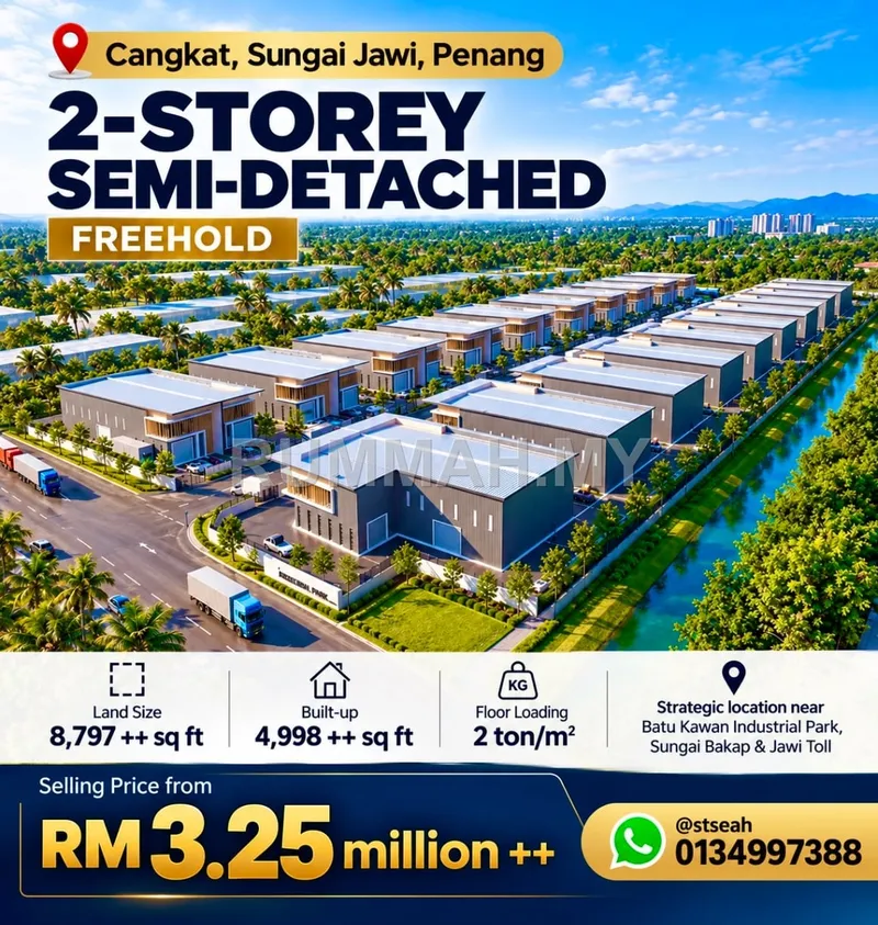 Industrial for sale in Sungai Bakap, Penang