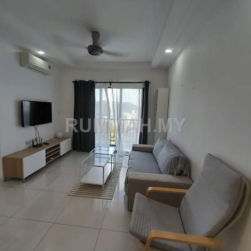 Fully Furnished Unit in Tri Pinnacle. Sea View. Tanjung Tokong. Nearby Tarc