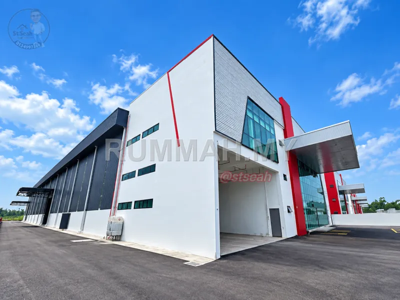 Valdor VDI, Beside Batu Kawan 1.5 Storey Detached Factory For Rent - Land Area: 92,000 sq ft - Built-up: 51,600 sq ft