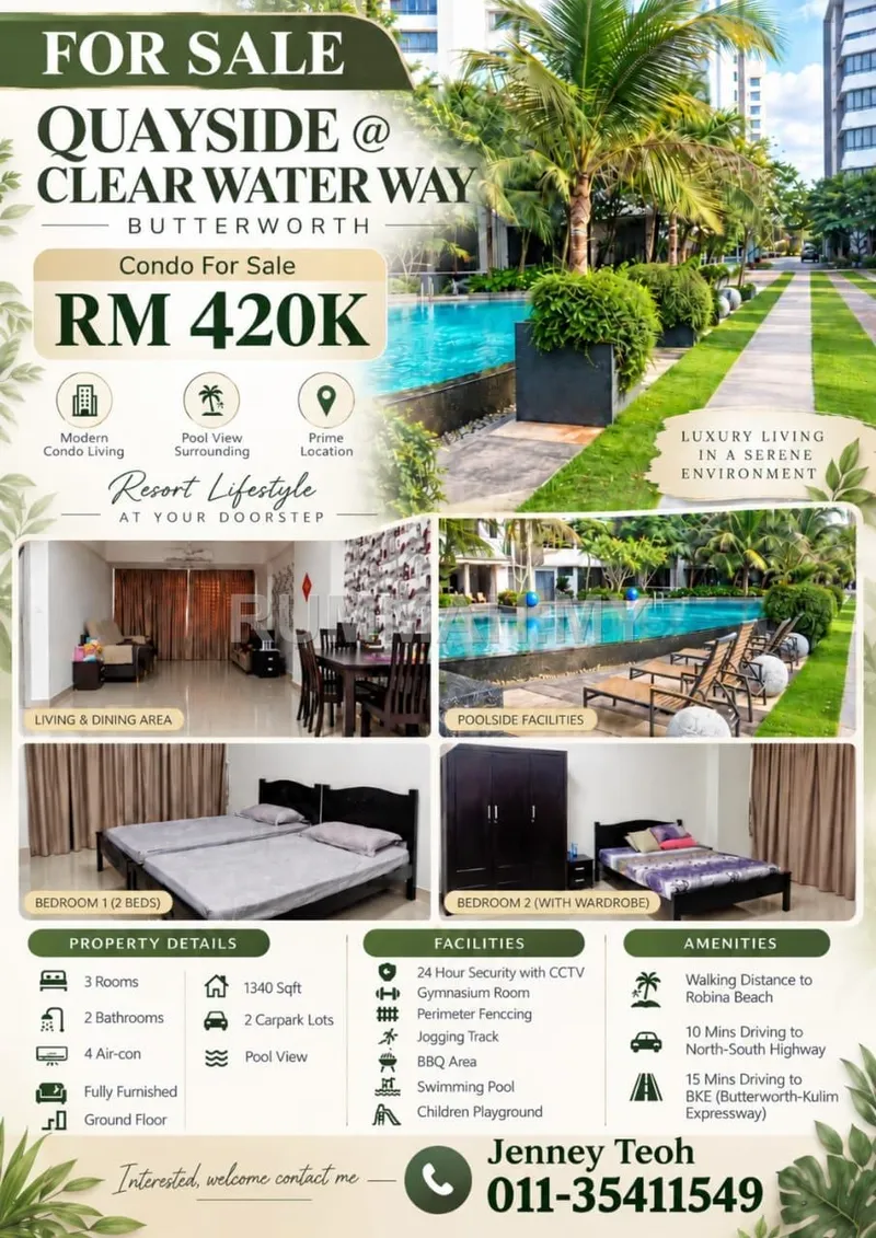 QUAYSIDE  Condo for SALE