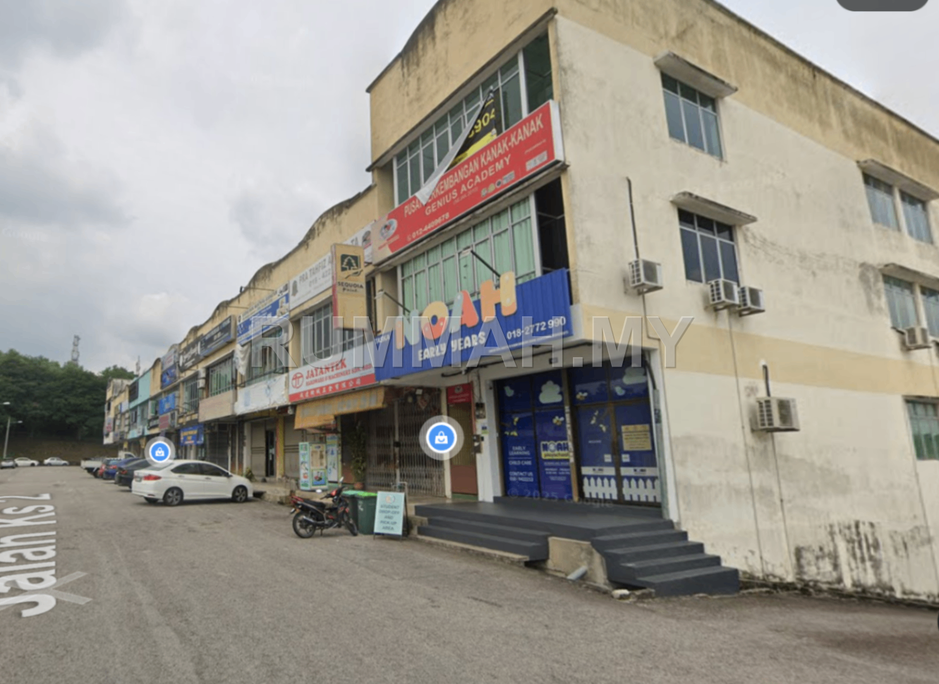 commercial in Lunas, Kedah for rent - 2-Storey Shoplot @ Taman Kulim Square Indah, Lunas | 1200sqft