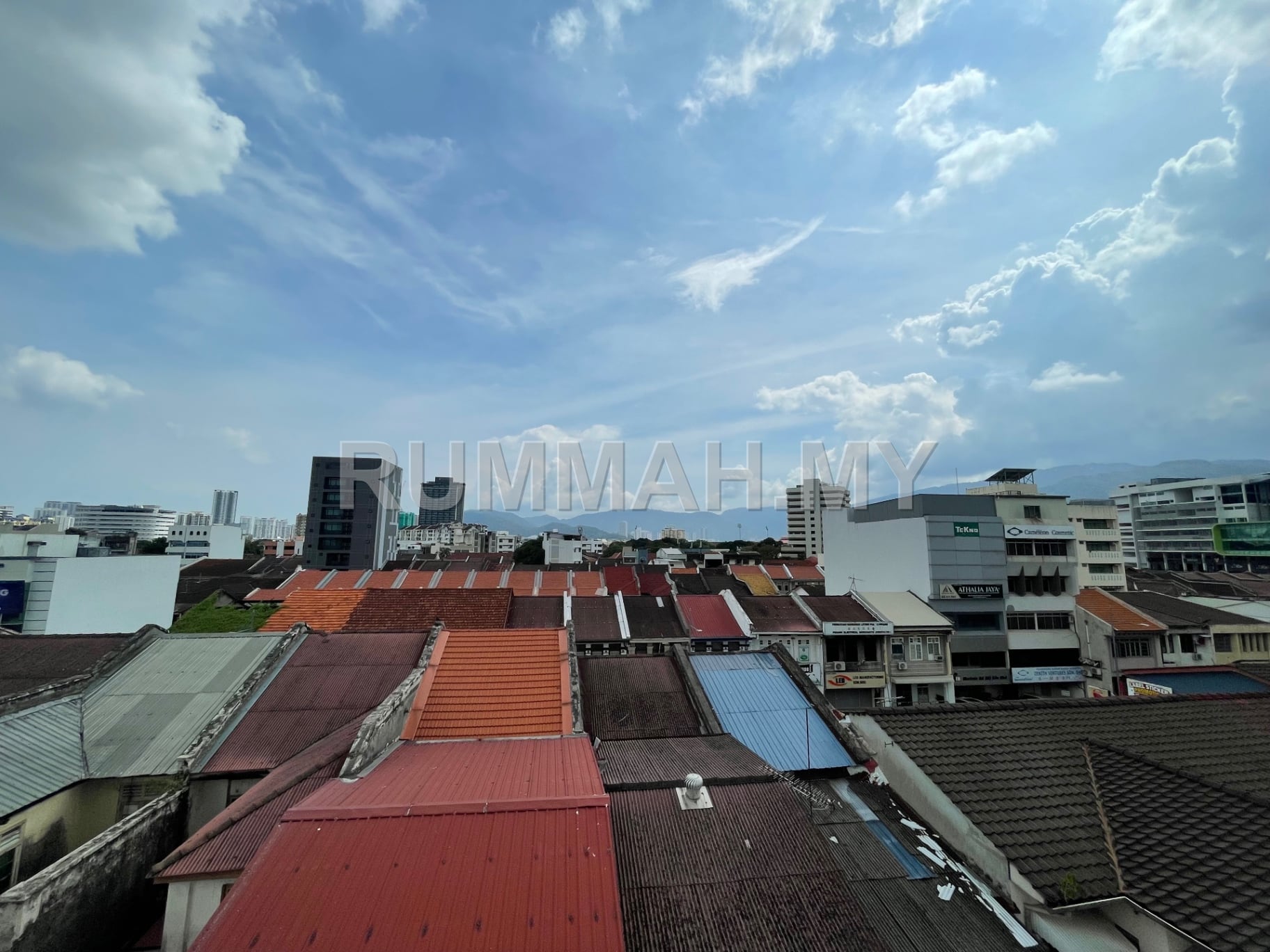 6-bedroom commercial in George Town, Penang for sale - 4-Storey Shoplot 1087sf Bare Unit Jalan Seng Teik Georgetown
