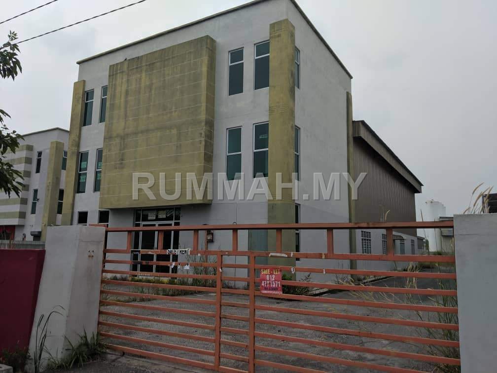 industrial in Simpang Ampat, Penang for rent - 3-Storey Office + Factory/Warehouse @ IKS Simpang Ampat, Simpang Ampat | Commercial