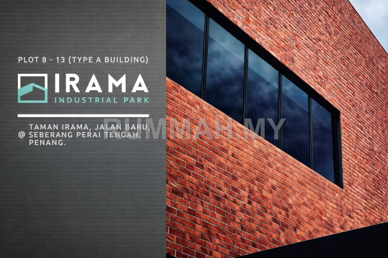 1.5sty Semi-D Factory / Warehouse @ Taman Irama, Perai | Freehold