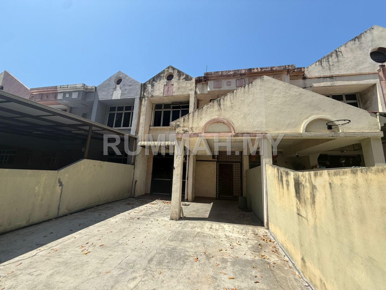 4-bedroom house in Perai, Penang for sale - Taman Perai Utama 2-Storey Terrace 1400sf Bare Unit Perai