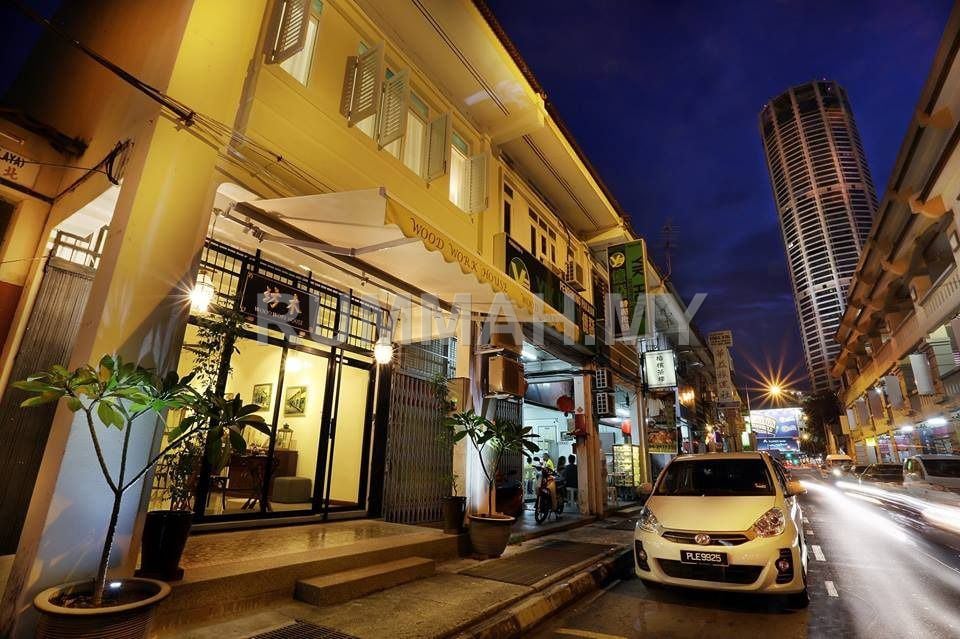 commercial in George Town, Penang for sale - Jalan Sungai Ujong 2-Storey Shoplot End Lot 1500sf Fully Renovated Georgetown