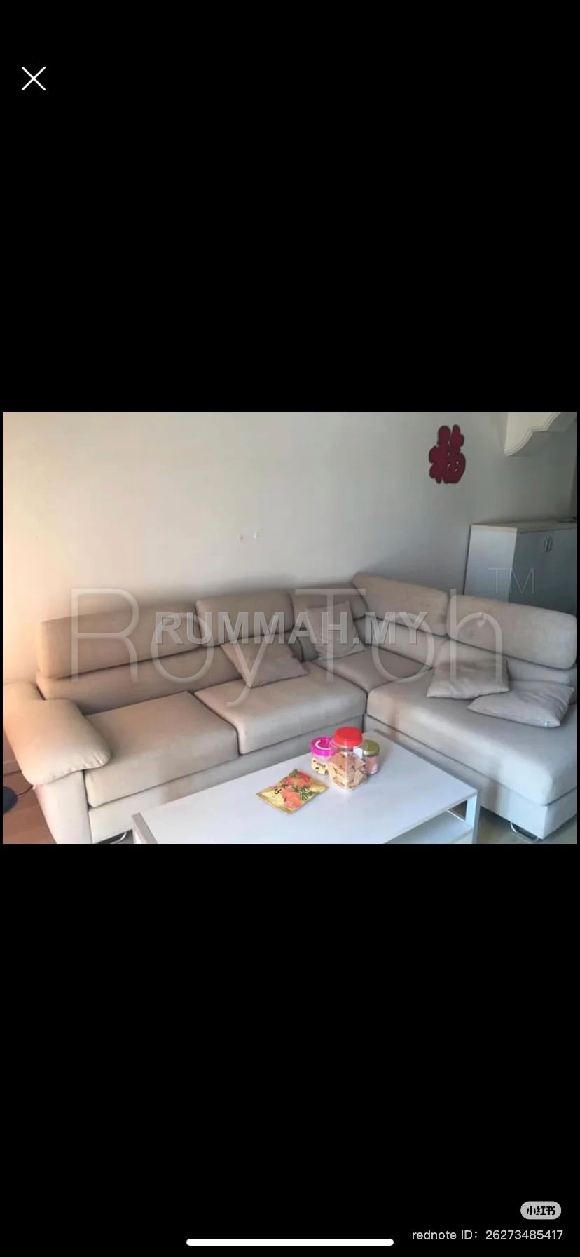 1-bedroom condo in Bayan Lepas, Penang for rent - [Small/1B0.5B1CP] Lakeside Tower Bayan Lepas
