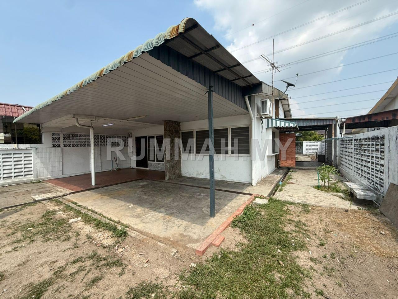 3-bedroom house in Perai, Penang for rent - Bare Unit Taman Chai Leng 1-Storey Semi-D 3600sf Perai