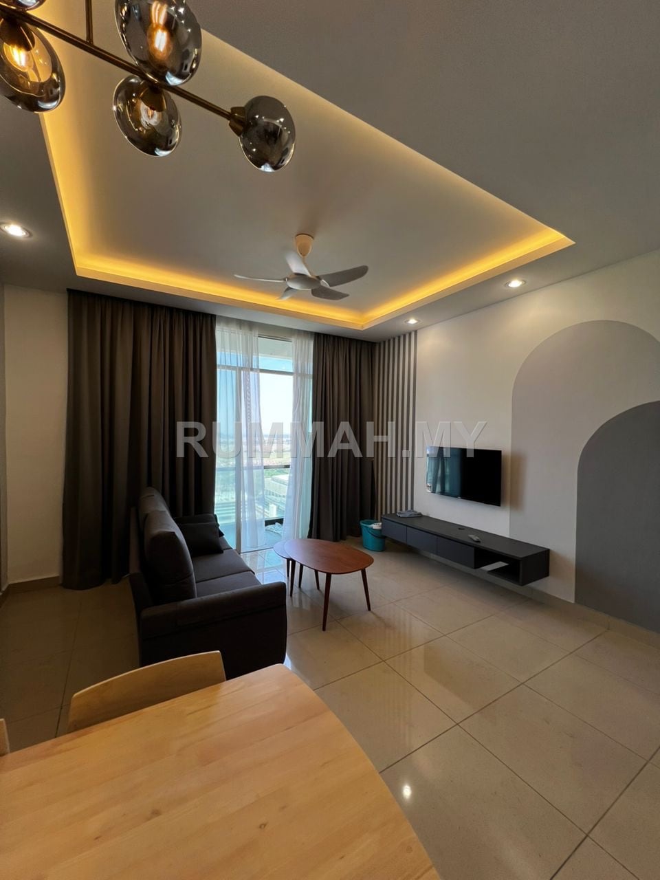 2-bedroom condo in Bukit Mertajam, Penang for sale - BM City Condo 871sf 1CP Fully Renovated Bukit Mertajam 