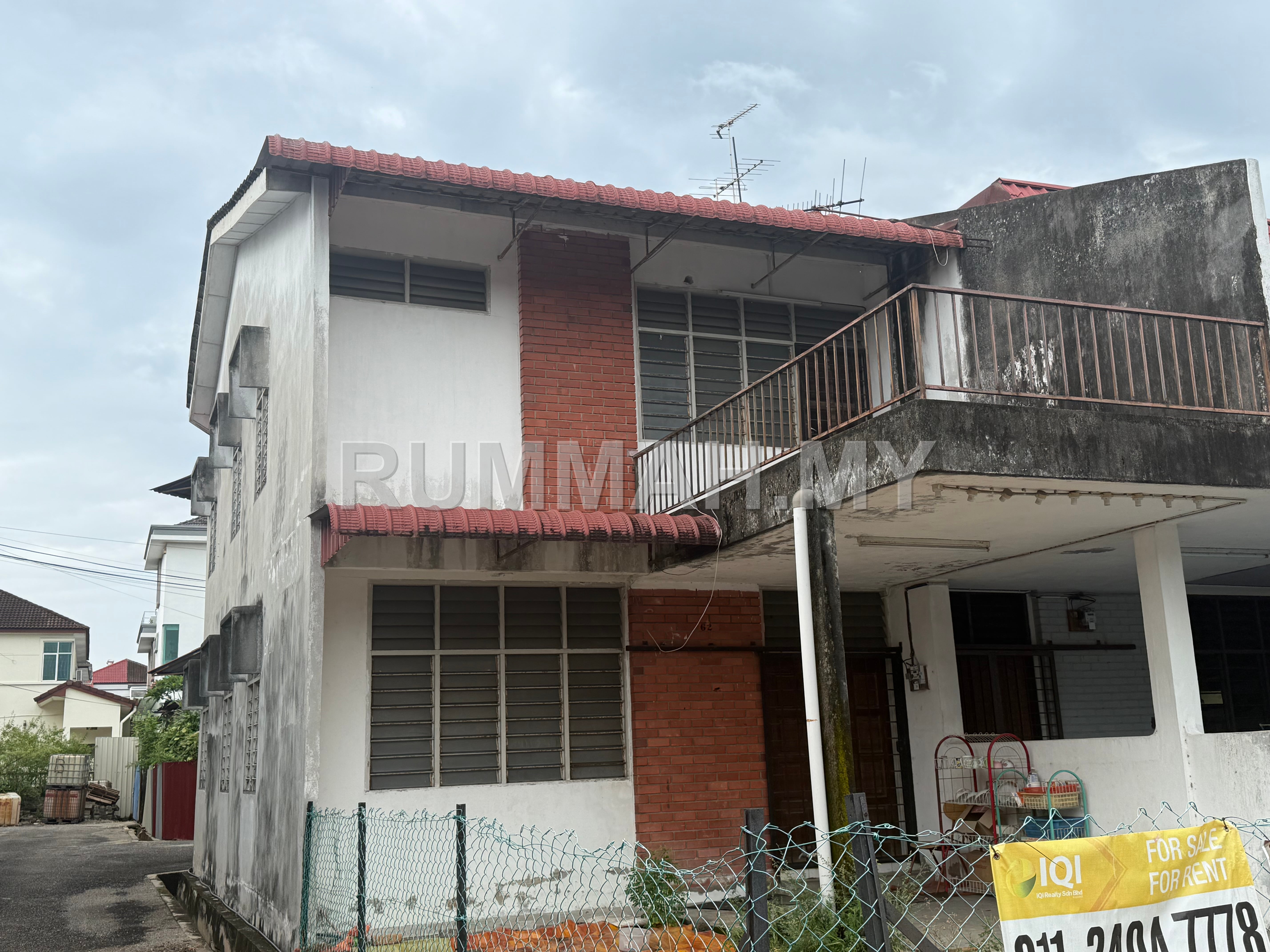 Taman Bukit Kecil 2-Storey Terrace End Lot 1200sf Bare Unit Bukit Mertajam