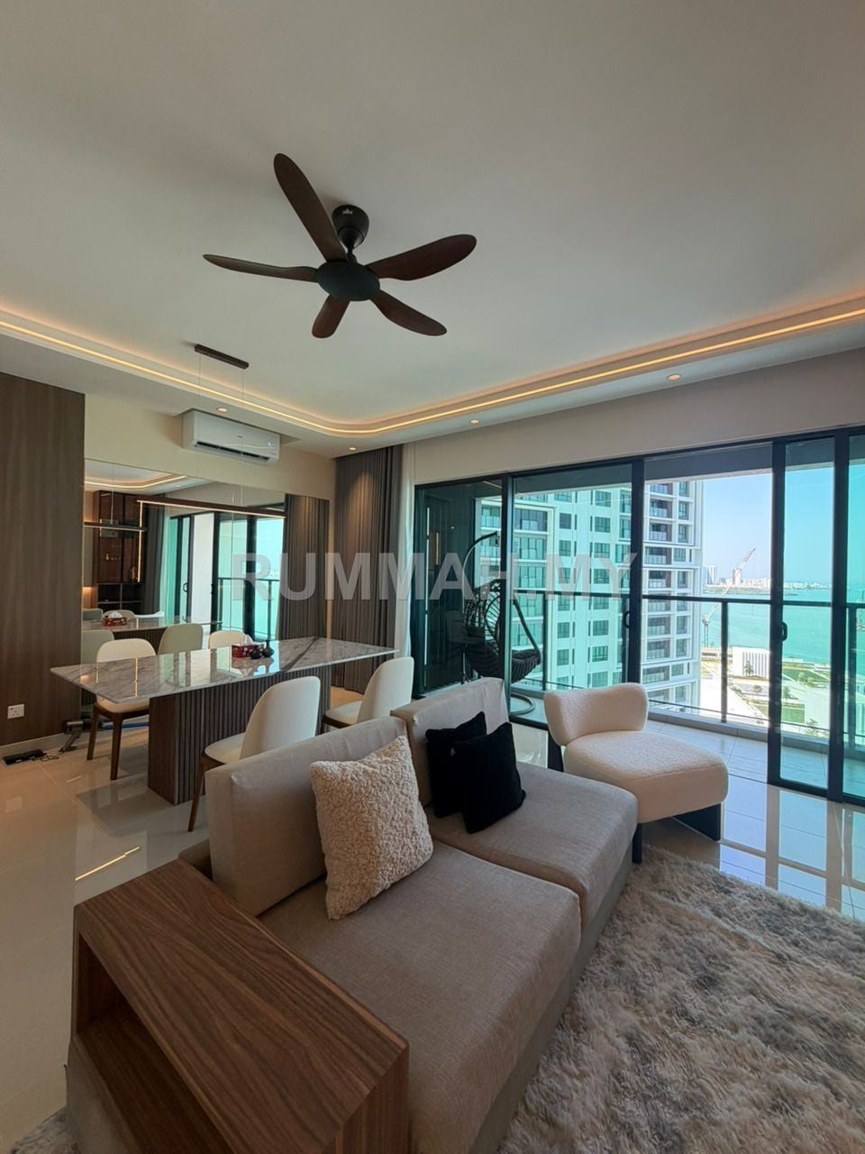 3-bedroom condo in Gelugor, Penang for rent - Condo @ Mezzo, Gelugor | Renovated | The Light City 