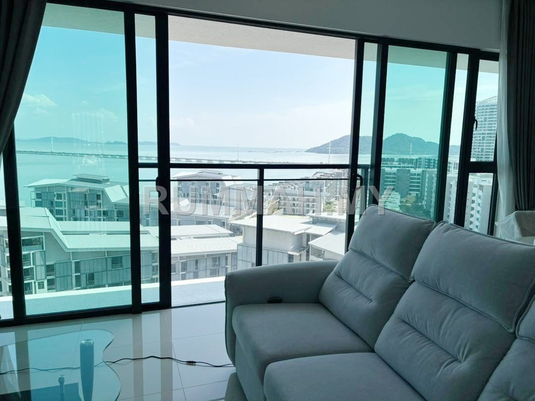 2-bedroom condo in Gelugor, Penang for rent - Condo @ Mezzo, Gelugor | Seaview |The Light City 