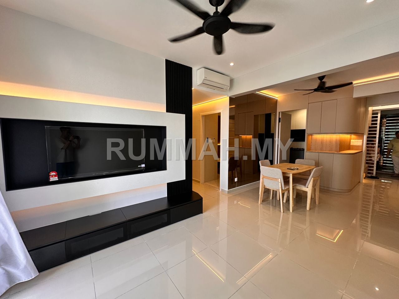 3-bedroom condo in Gelugor, Penang for rent - Ideal Residency @ Gelugor | Fully Furnished |Near USM 