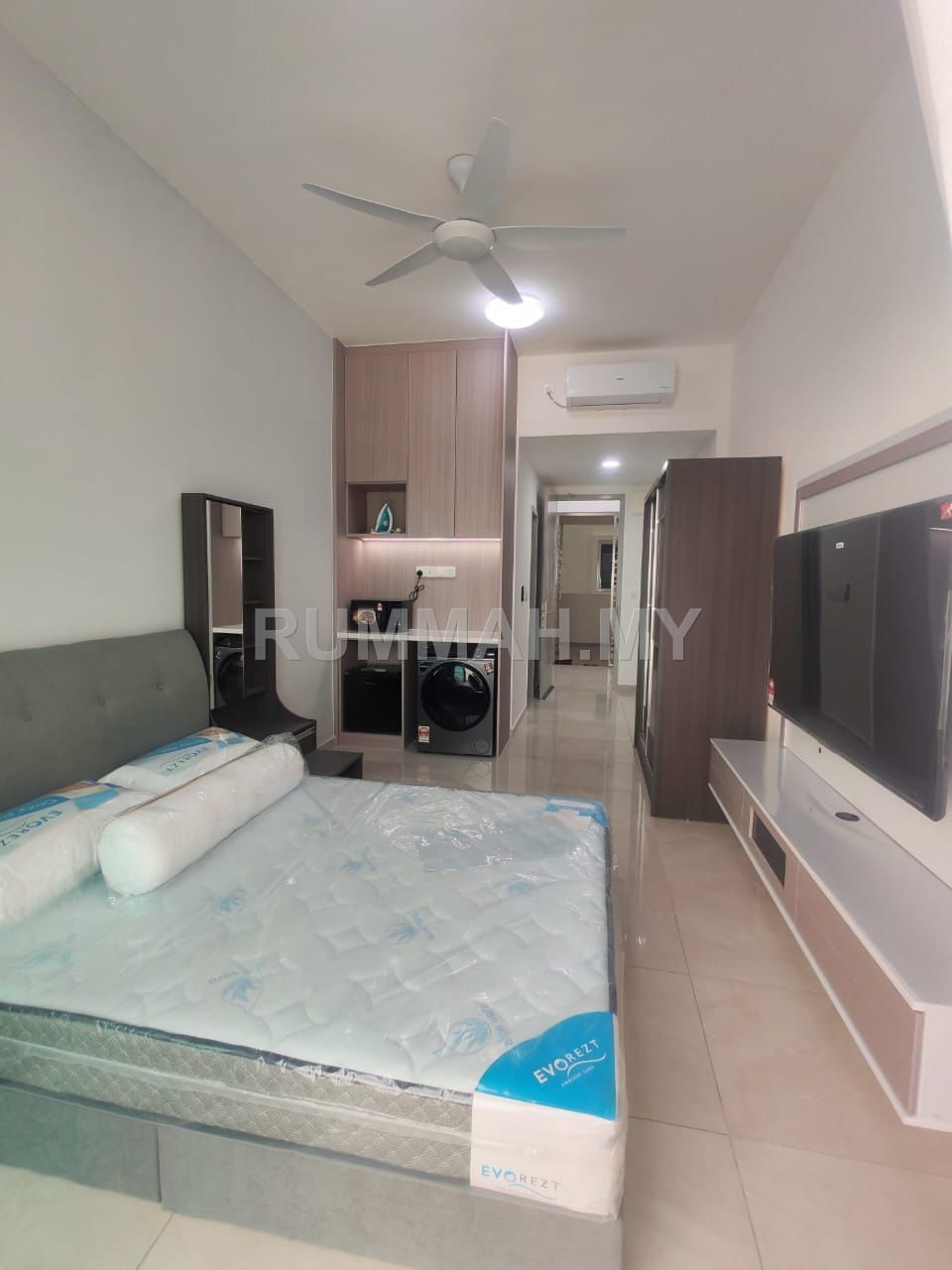 1-bedroom condo in Bayan Lepas, Penang for rent - Studio @ Lucerne Residence, Bayan Lepas | Full Furnished
