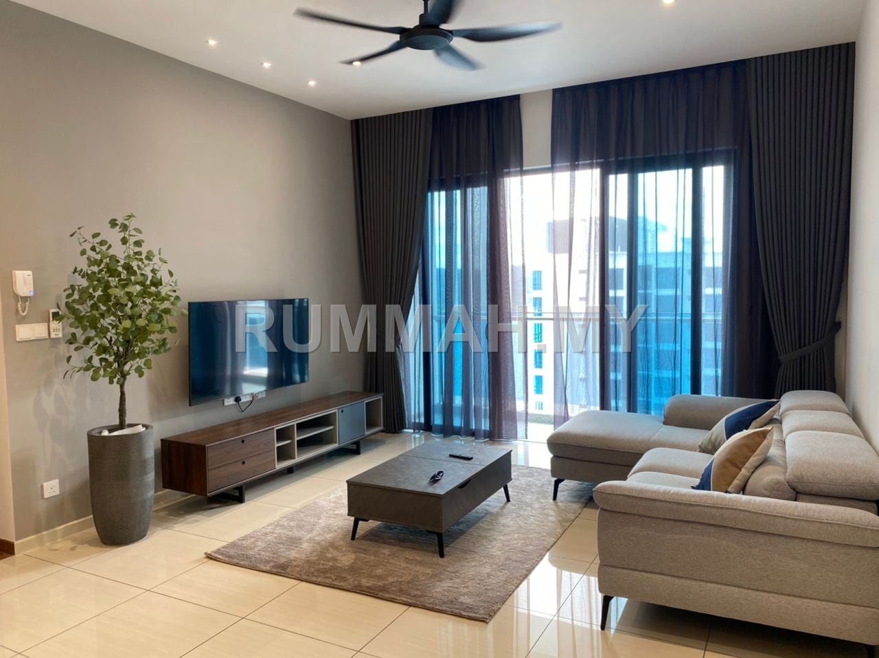 3-bedroom condo in Bayan Lepas, Penang for rent - Queens Waterfront | Queens Residences @ Queensbay, Bayan Lepas | Renovated