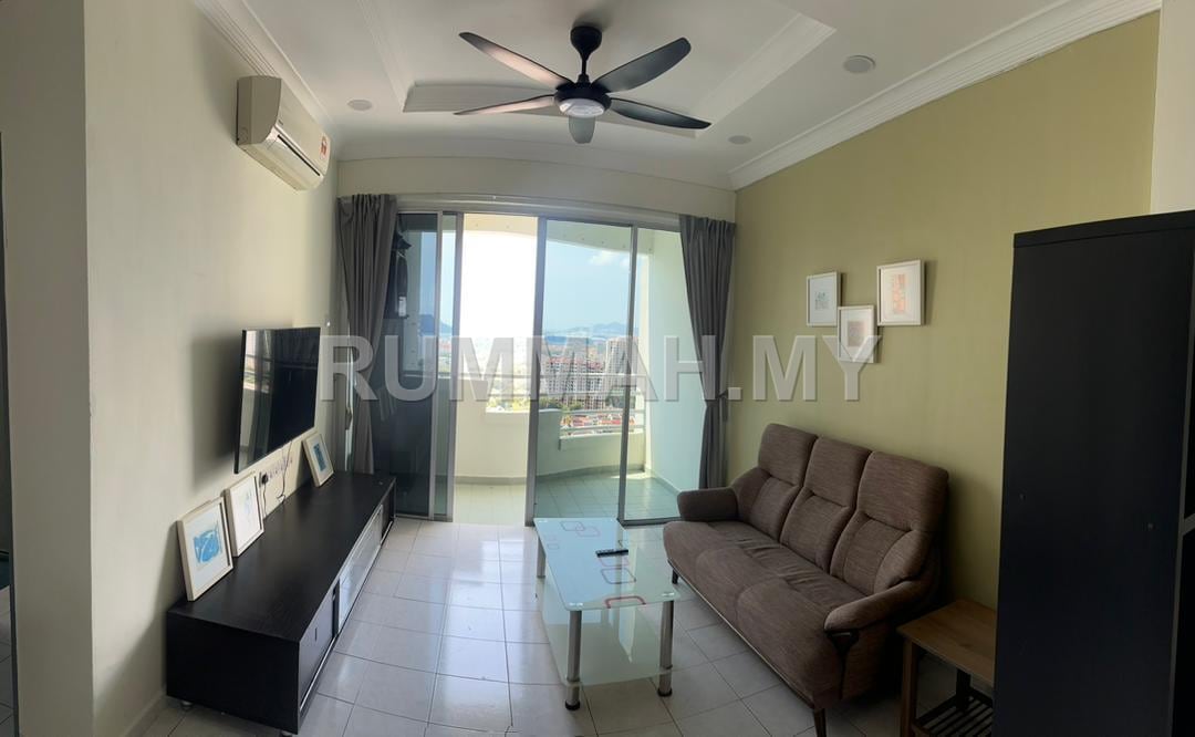 3-bedroom condo in Gelugor, Penang for rent - Condo @ N Park, Gelugor | Partial Furnished