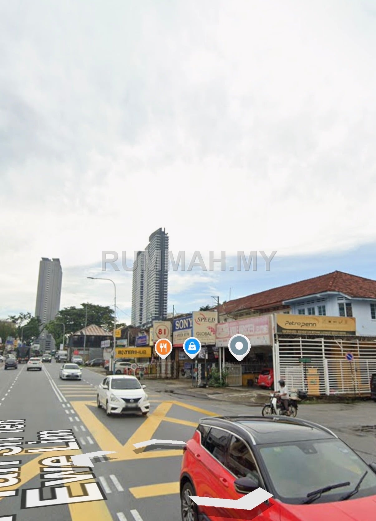 commercial in Jelutong, Penang for sale - Rare Unit Commercial Used Roadside Land 8380sf Jelutong