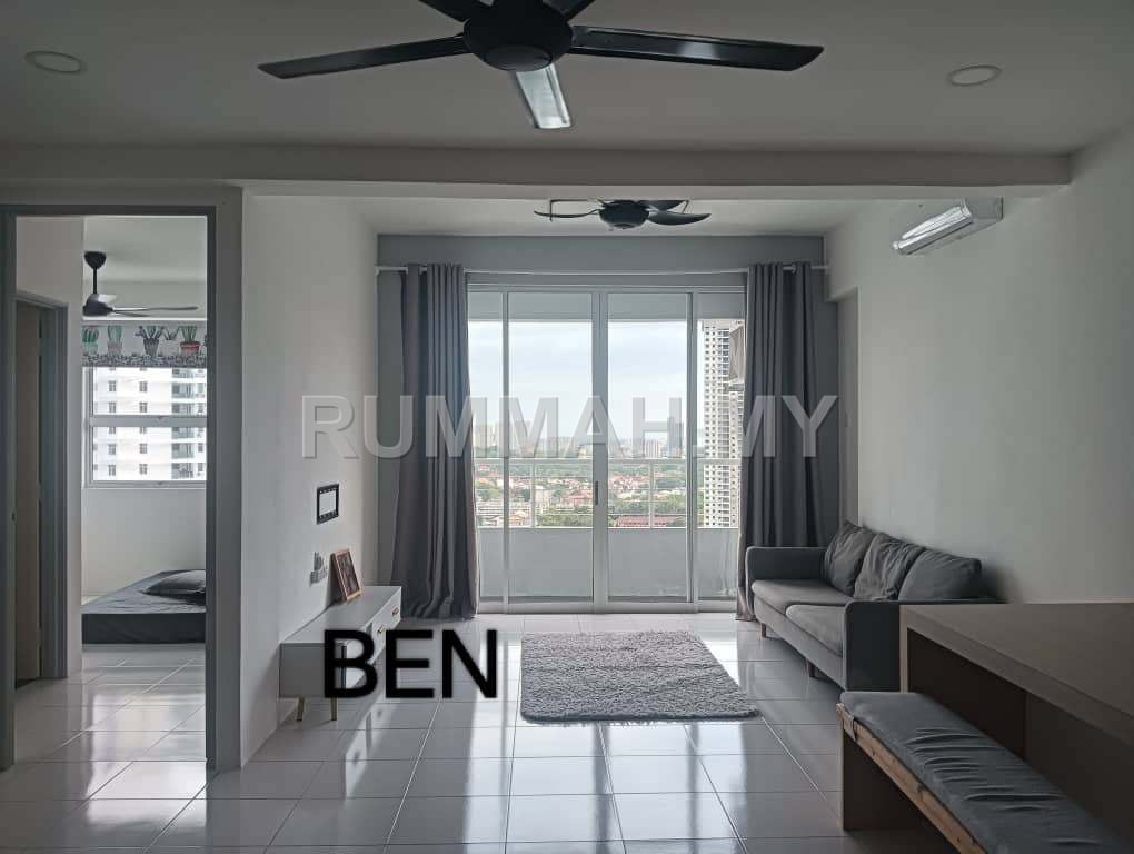 3-bedroom condo in Gelugor, Penang for rent - For Rent - 270° panoramic unblocked Seaview + Town view @ The Pulse, Gelugor, Penang