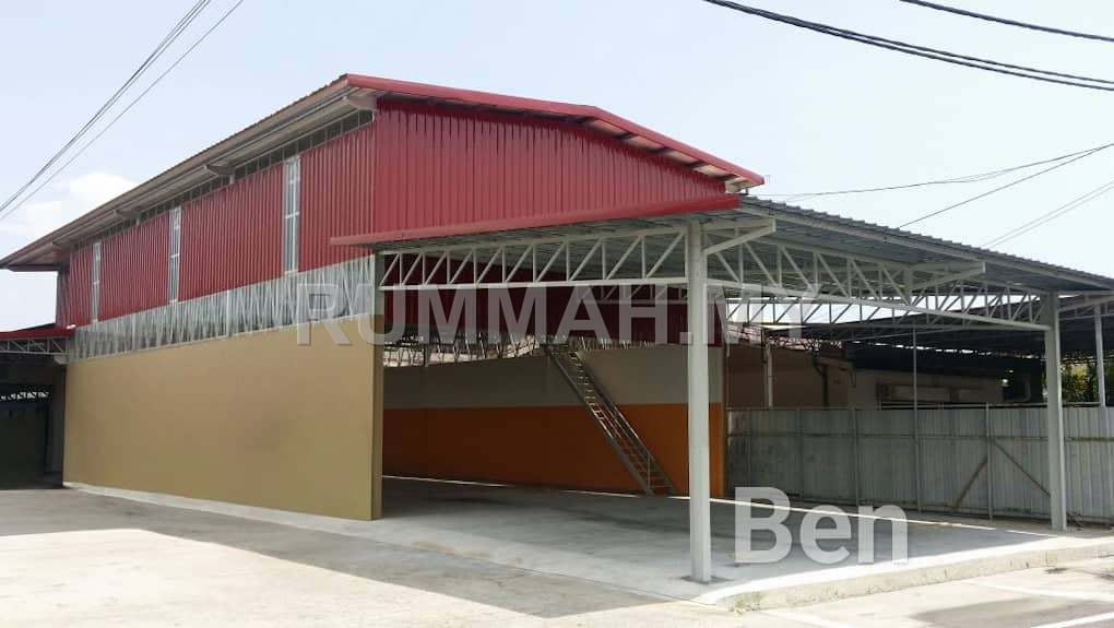 land in Batu Maung, Penang for rent - Spacious Batu Maung 2 Storey Warehouse Light Industry Bayan Lepas FTZ