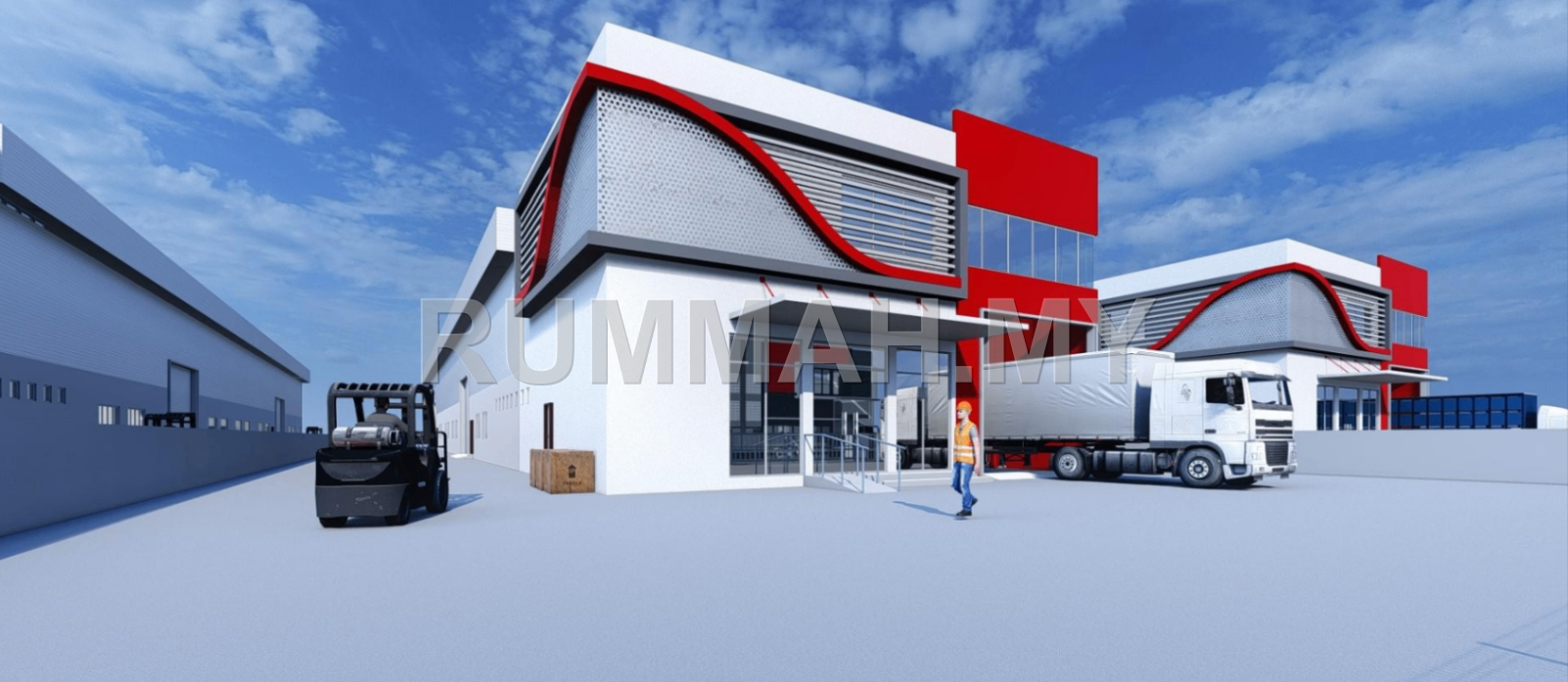 industrial in Bukit Minyak, Penang for sale - Bukit Minyak Industrial Park I Setia Jutiara I  2 Storey Semi-D Industry I Land Area 50794 sqft 