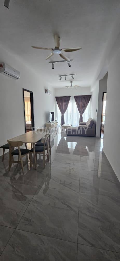 3-bedroom condo in George Town, Penang for rent - Codringtone Residence 1288sf 2CP Fully Furnished Georgetown