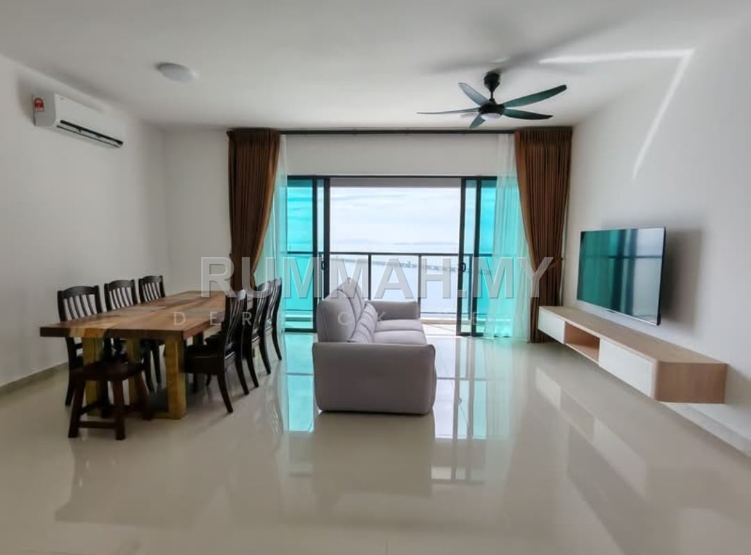 3-bedroom condo in Gelugor, Penang for rent - Mezzo, The Light City Gelugor For Rent