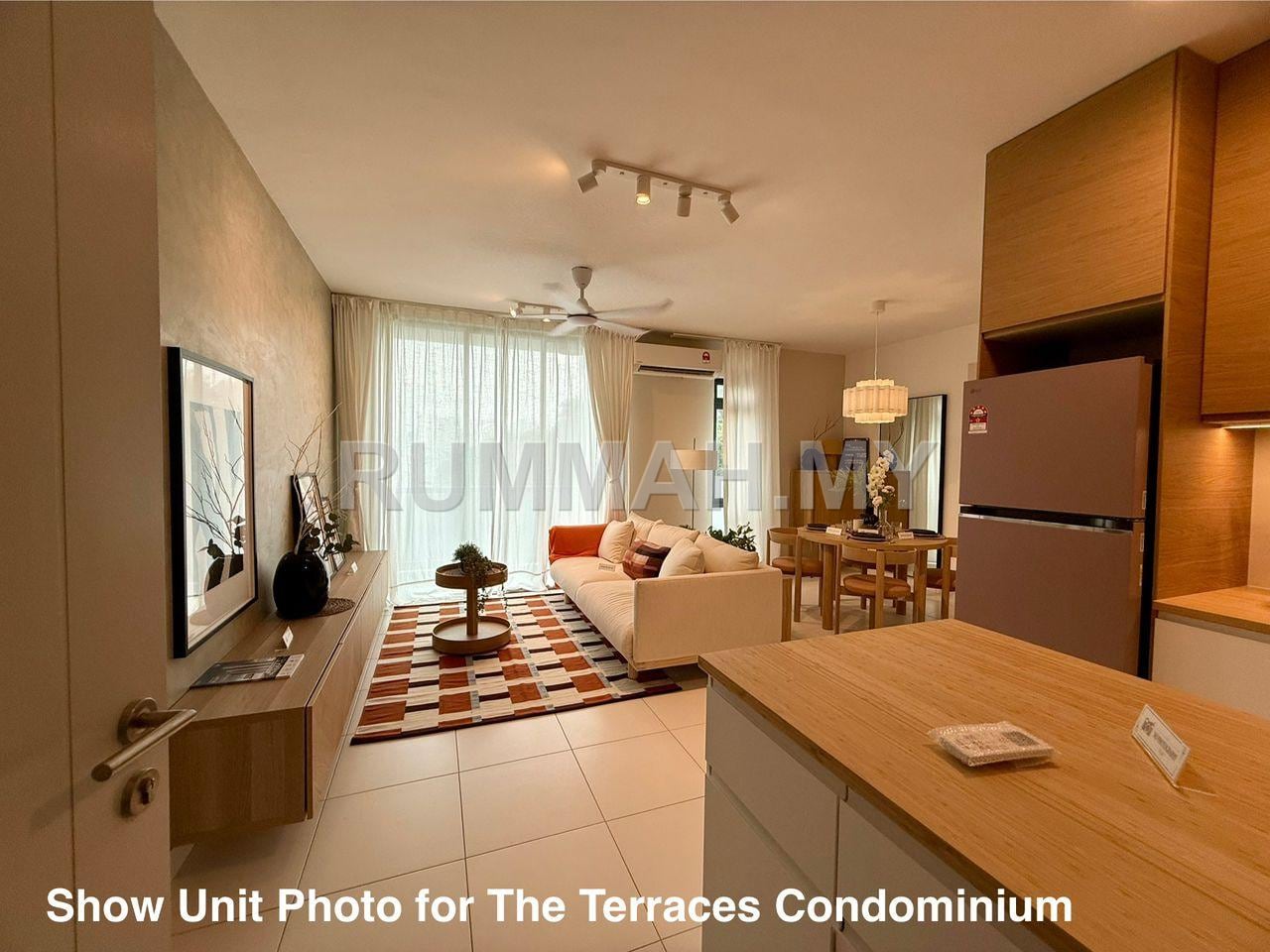 3-bedroom condo in Bukit Jambul, Penang for sale - The Terraces Condominium - New Completion Low Density Condo