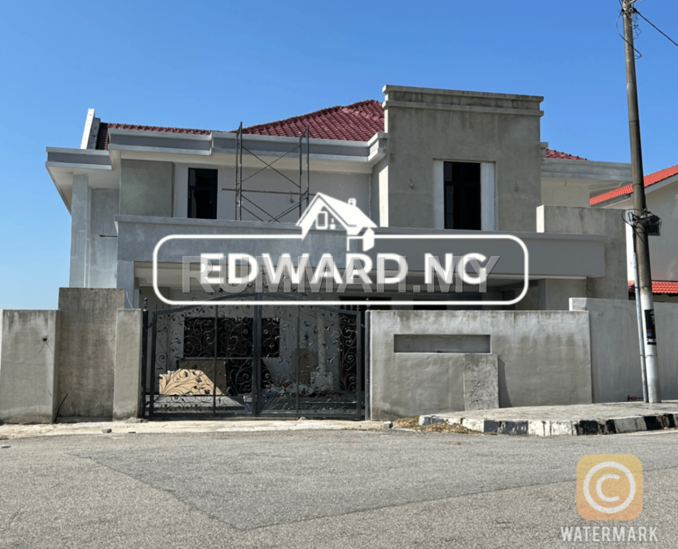 4-bedroom house in Gelugor, Penang for sale - ‼️NEWLY REBUILT BUNGALOW CORNER LOT Double Storey Bungalow @ Minden Heights 7800sqft Quiet Locality