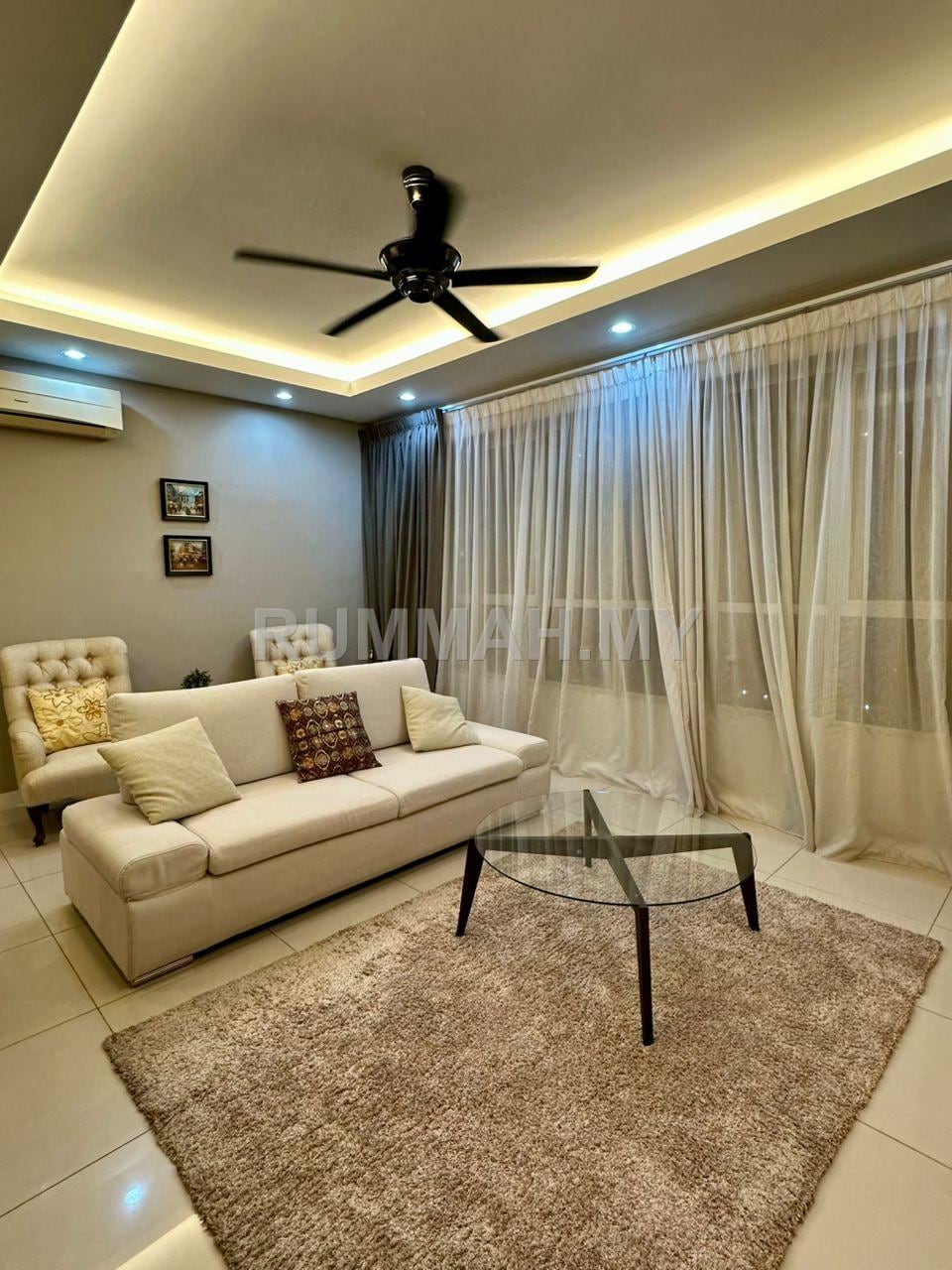 2-bedroom condo in George Town, Penang for rent - Birch The Regency, Georgetown For Rent 