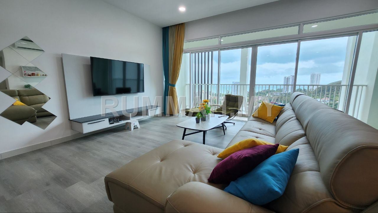 3-bedroom condo in Batu Ferringhi, Penang for sale - Ferringhi Residence 2 @ Batu Ferringhi - 3CarPark