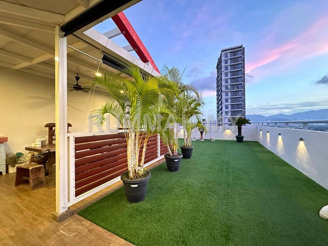 4-bedroom condo in George Town, Penang for sale - Special sky garden unit Georgetown Scott residence 3850sf  4 carparks