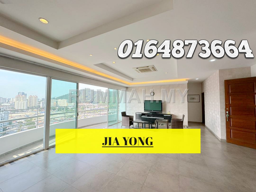5-bedroom condo in Sungai Dua Island, Penang for sale - Penthouse 2000sf 4 carparks penang sungai dua near usm desa airmas