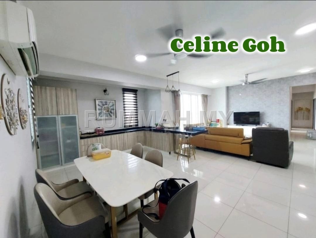 4-bedroom condo in Butterworth, Penang for rent - Orange Regency Fully Furnished near SMK Bagan Jaya, Chung Ling Butterworth